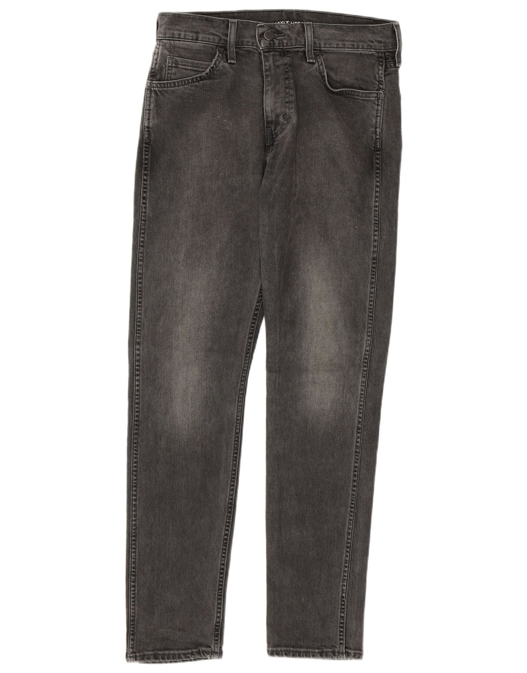LEVI'S Mens Line 8 Slim Jeans W30 L32 Grey Cotton