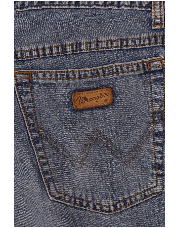 Джинсовые шорты Wrangler W28 средние синие