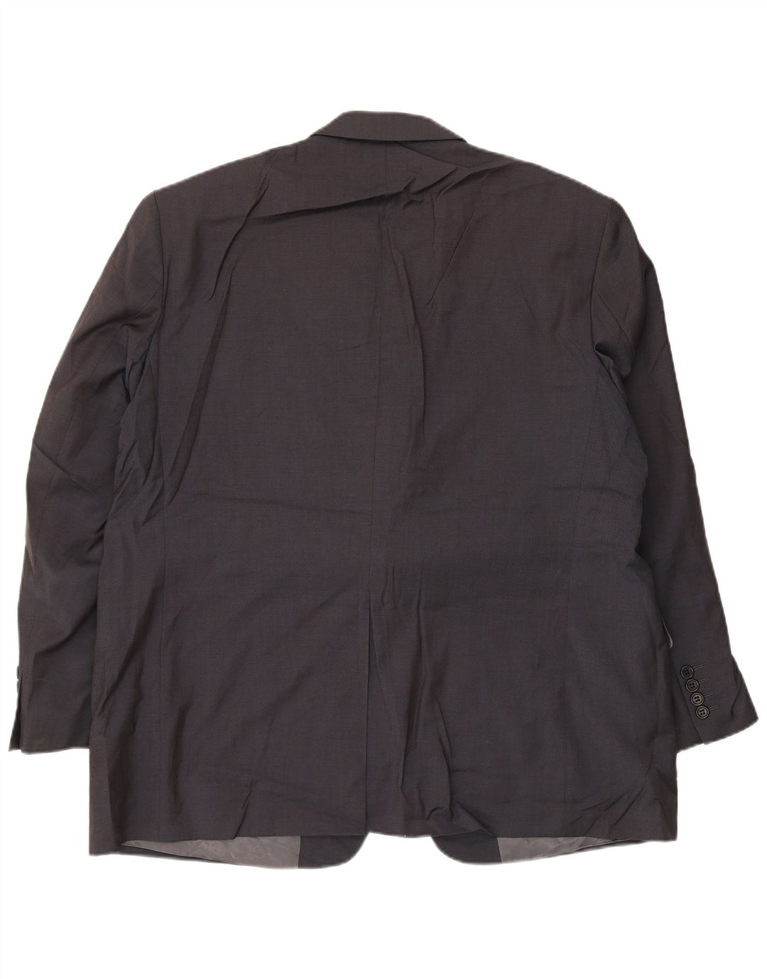 Мужской пиджак Marks & Spencer с 3 пуговицами, Великобритания 46 3XL, темно-синий, шерстяной