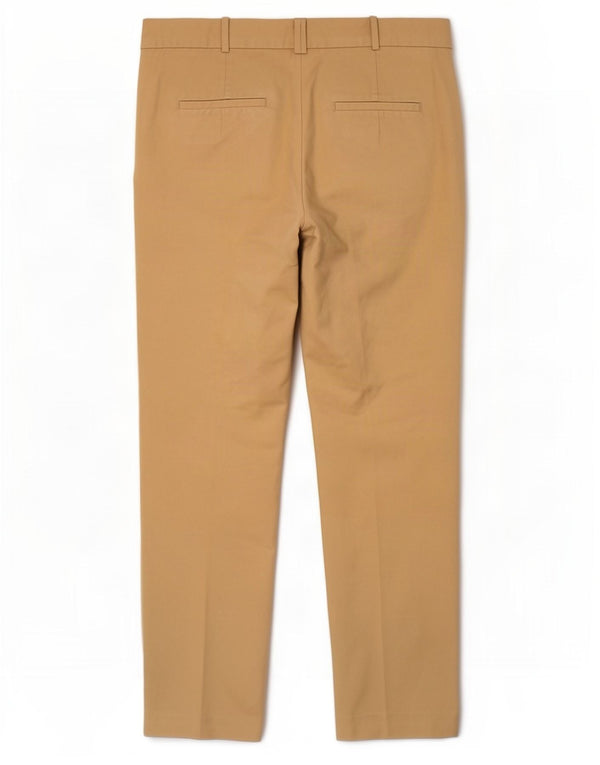 Женские прямые брюки чинос Zara EU 40 Medium W30 L26 Бежевые