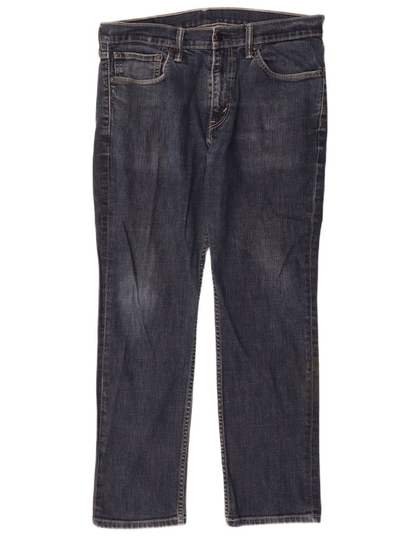 Мужские джинсы Levi's 511 Slim W34 L29 Темно-синие, хлопок