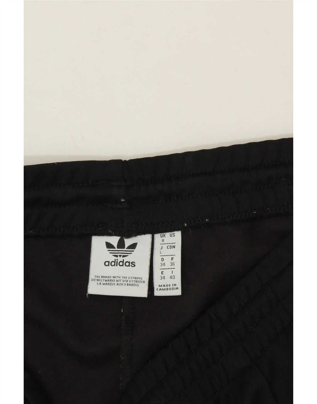 ADIDAS Womens Tracksuit Trousers UK 8 Small Black Polyester Vintage Adidas and Second-Hand Adidas from Messina Hembry 