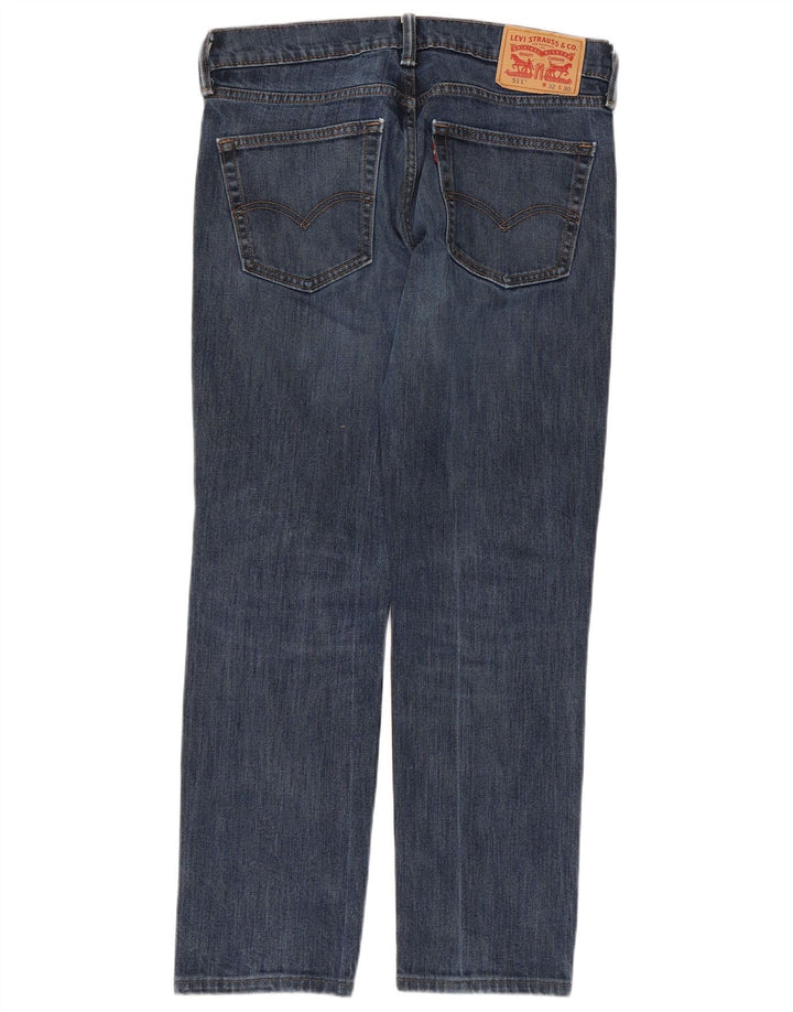 Мужские джинсы Levi's 511 Slim W32 L30 синие, хлопок