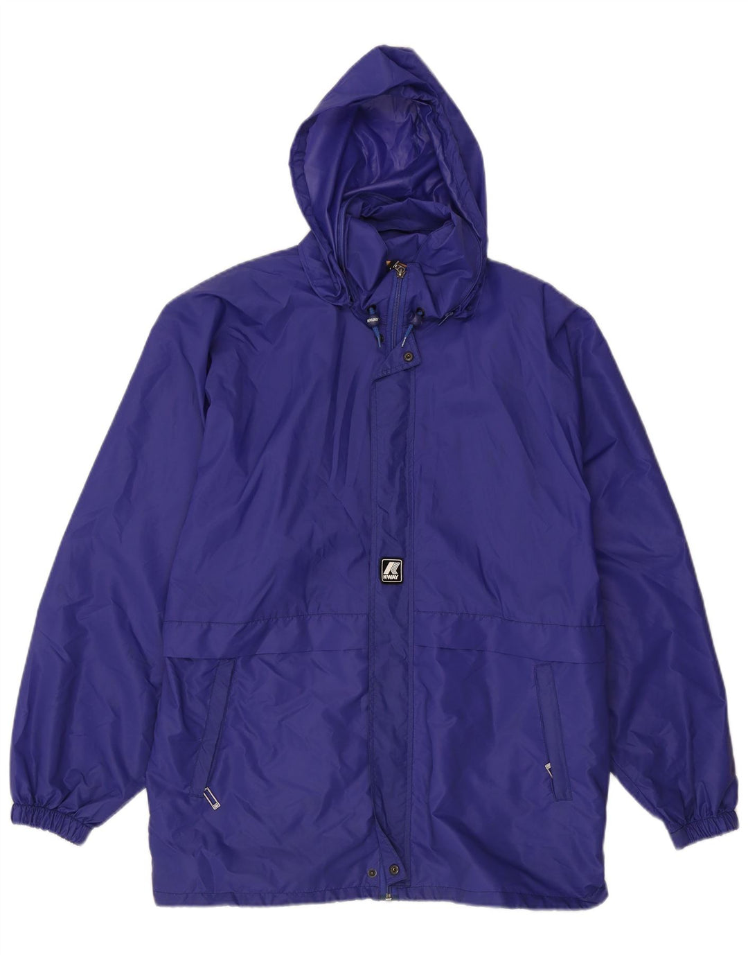 Мужская дождевик с капюшоном K-Way UK 42 XL Синий