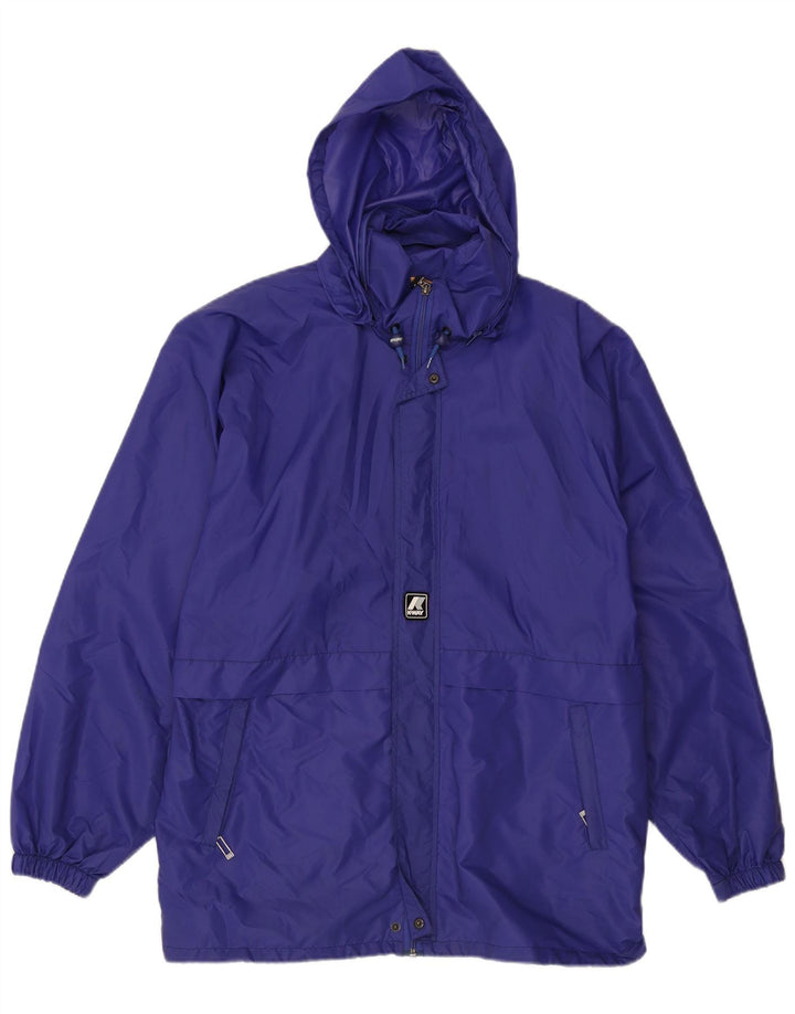 Мужская дождевик с капюшоном K-Way UK 42 XL Синий