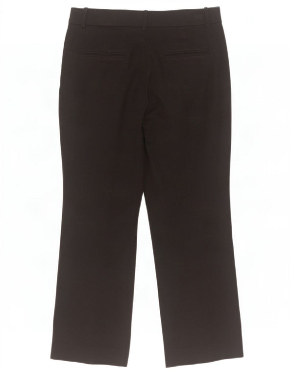 Massimo Dutti Женские прямые укороченные брюки EU 40 Medium W30 L24 Черные