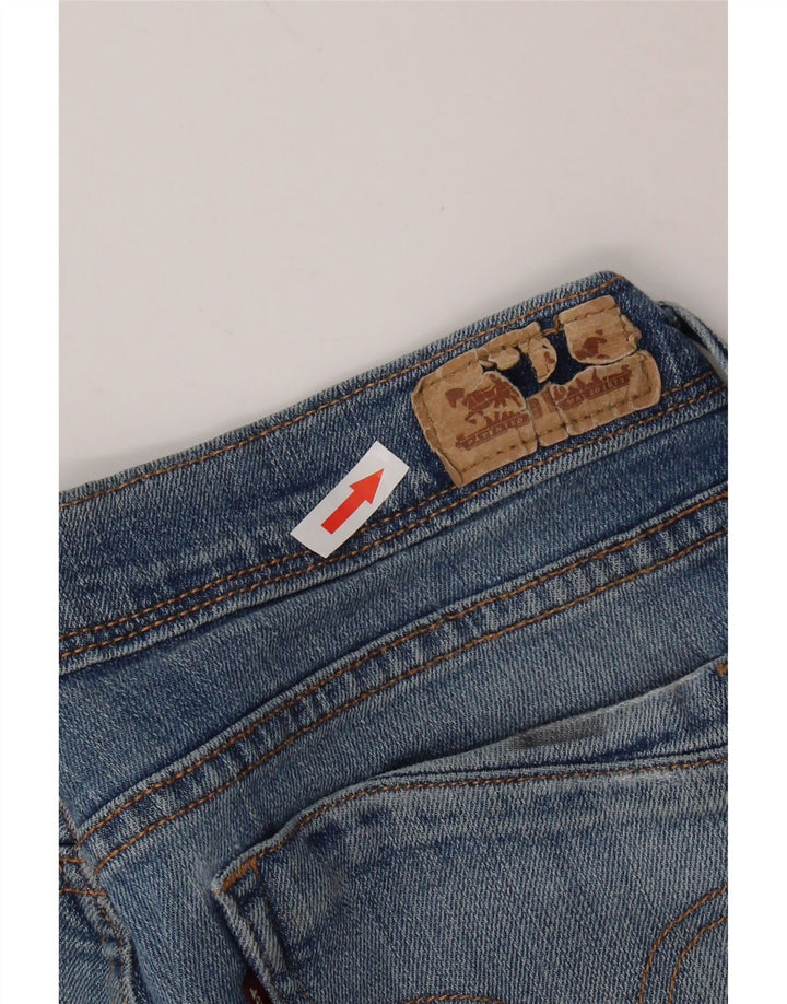 Женские джинсовые шорты LEVI'S со средней посадкой US 10, средний размер W30, синий хлопок