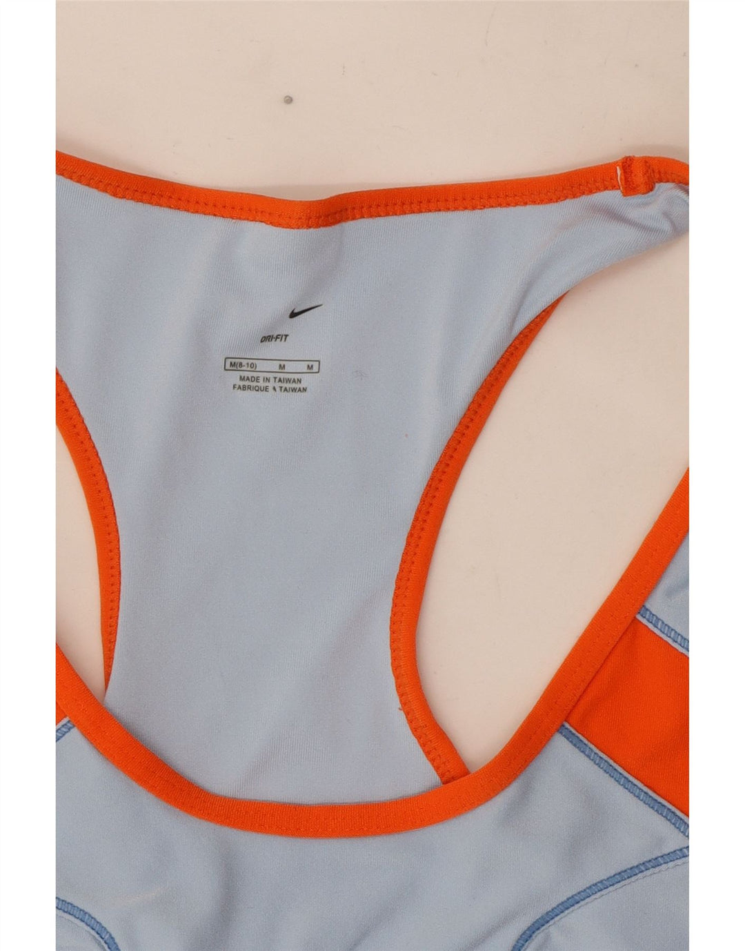 Женский жилет Nike Dri Fit, США, 8/10, средний синий, цветной блок