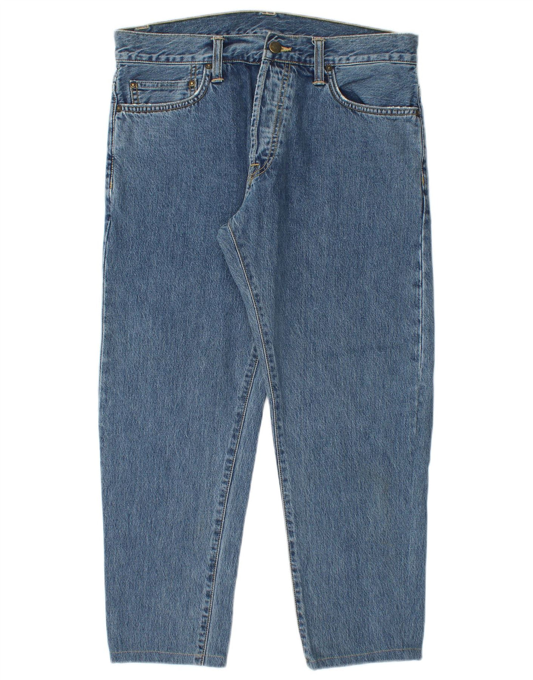 Мужские зауженные джинсы CARHARTT Klondike W31 L25, синий хлопок