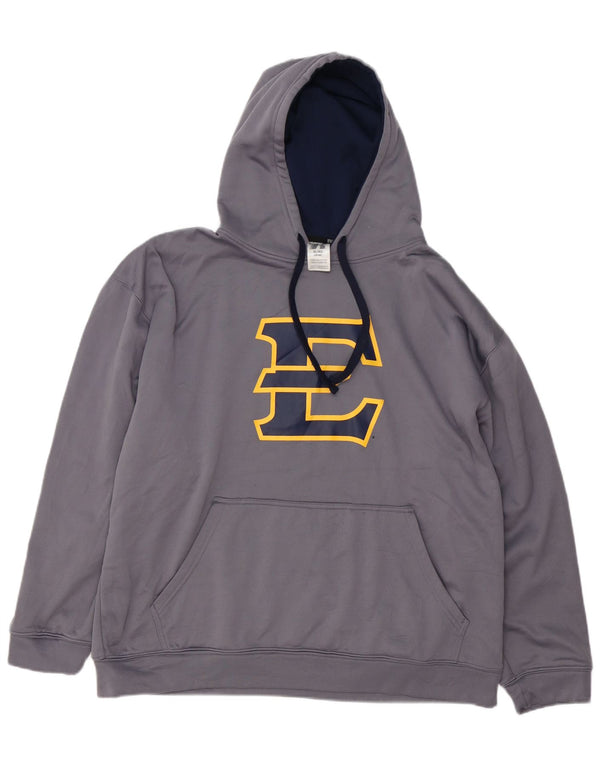 Мужской джемпер с капюшоном RUSSELL ATHLETIC UK 46/48 XL Серый