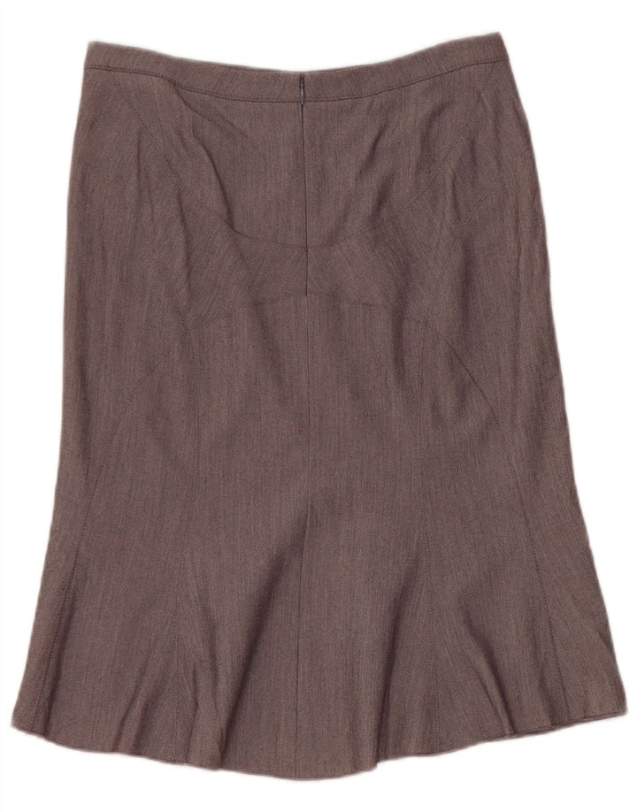 BCBGMAXAZRIA Женская юбка-труба США 0 XS W28 Серый полиэстер