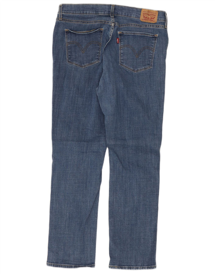 Женские прямые джинсы классического классического кроя LEVI'S США 12, большие W32 L28, синие