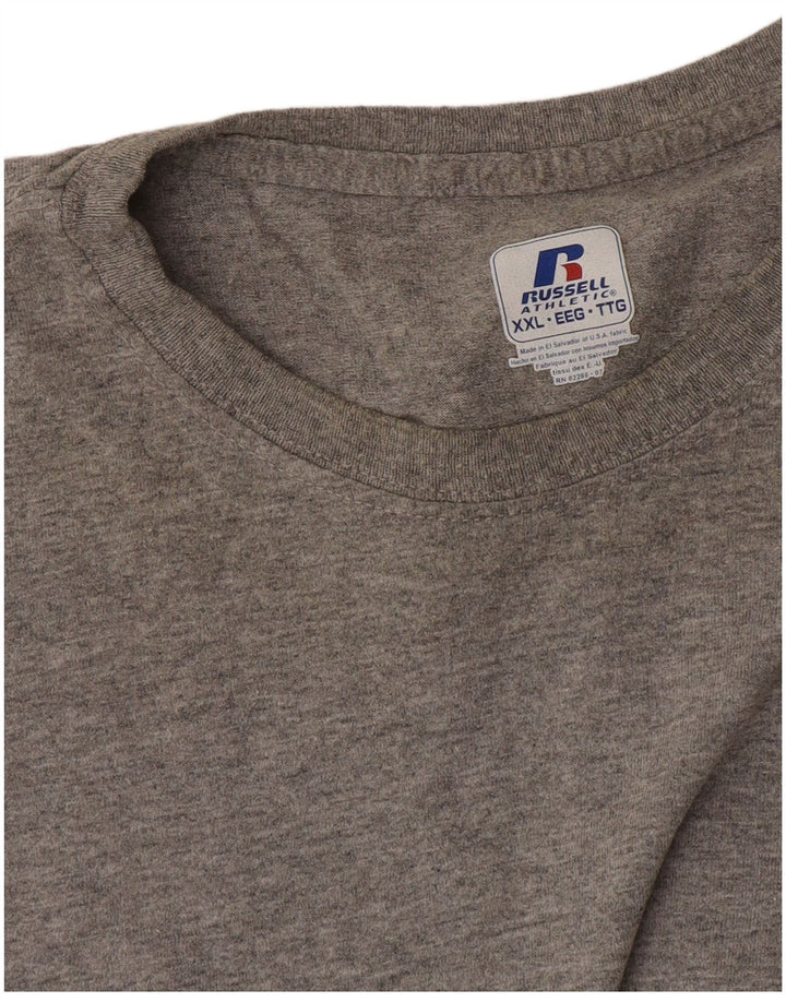 Мужская футболка Russell Athletic Top 2XL Серая