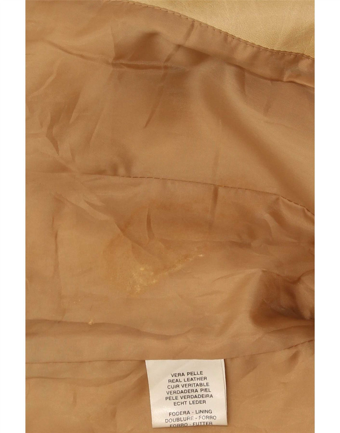 Куртка женская кожаная Conbipel IT 44 Medium Beige