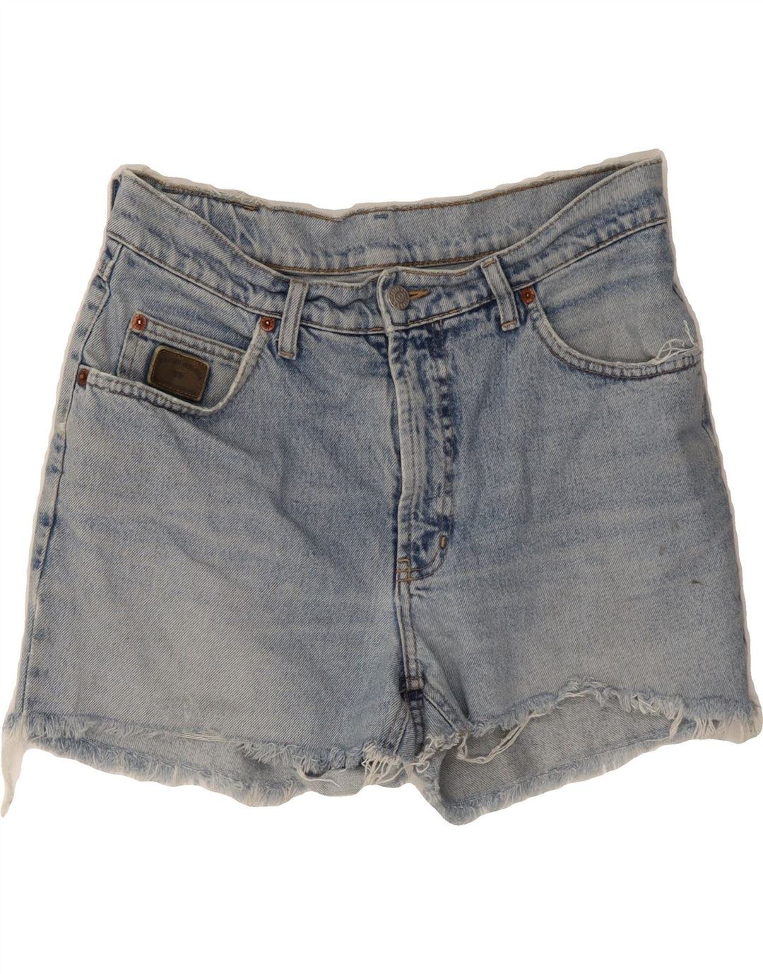 VINTAGE Mens Denim Shorts W33 Medium Blue Vintage Vintage and Second-Hand Vintage from Messina Hembry 