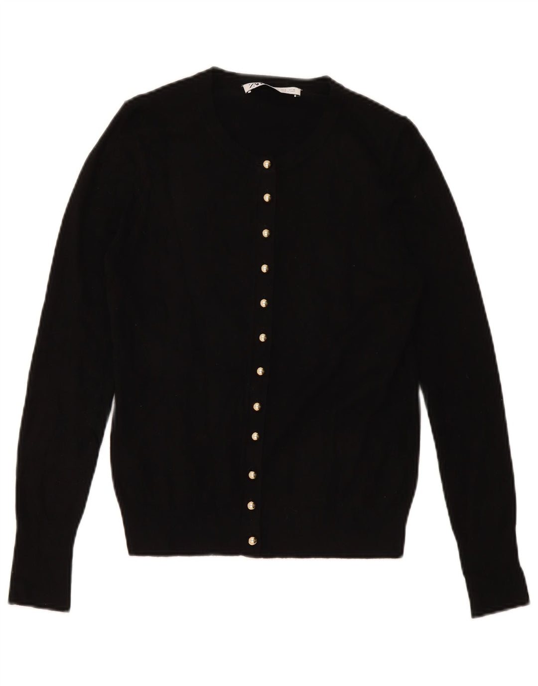 Женский кардиган Zara UK 10, маленький черный