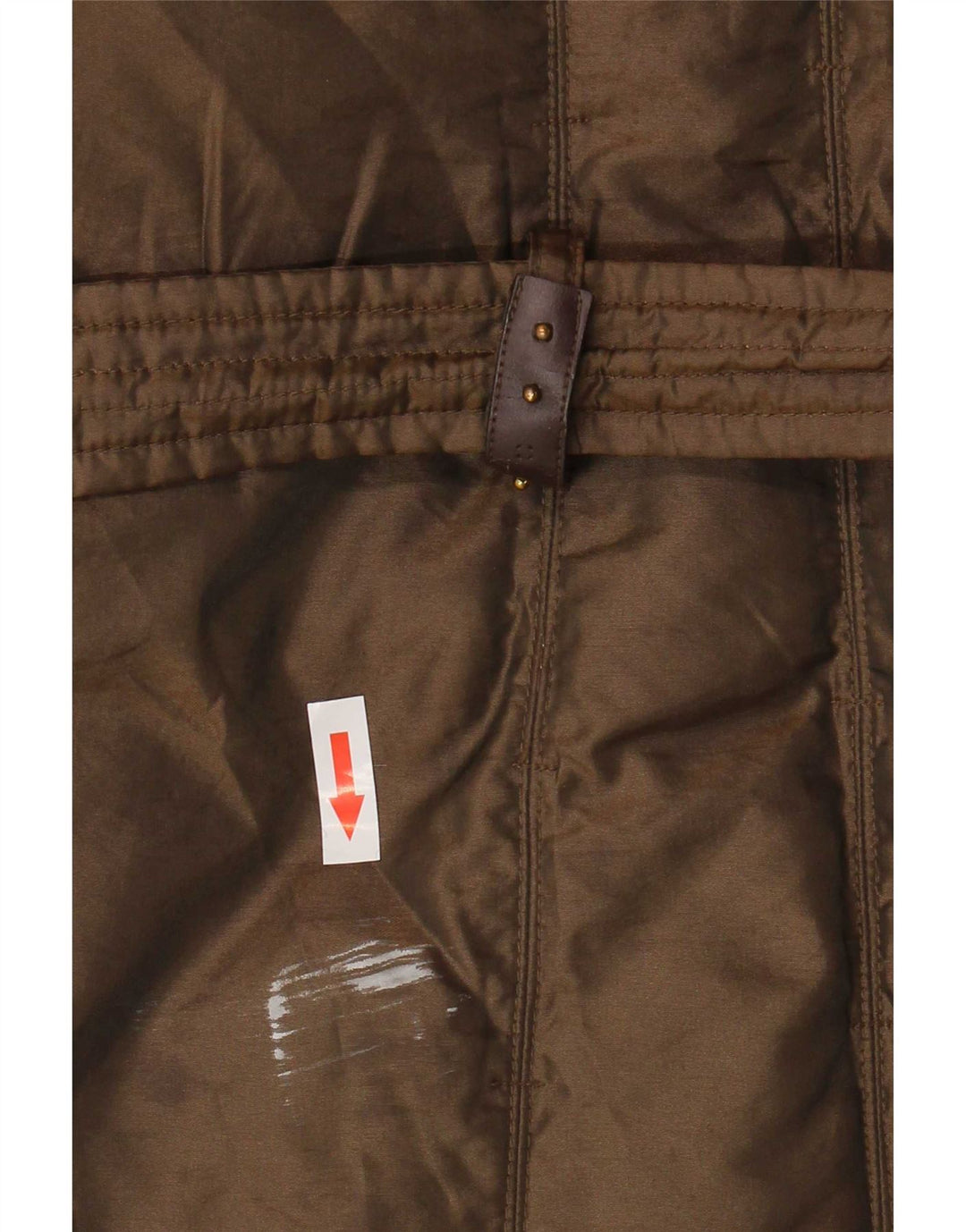 Trussardi Jeans Женская Утепленная Куртка IT 46 Большой Хаки Полиамид