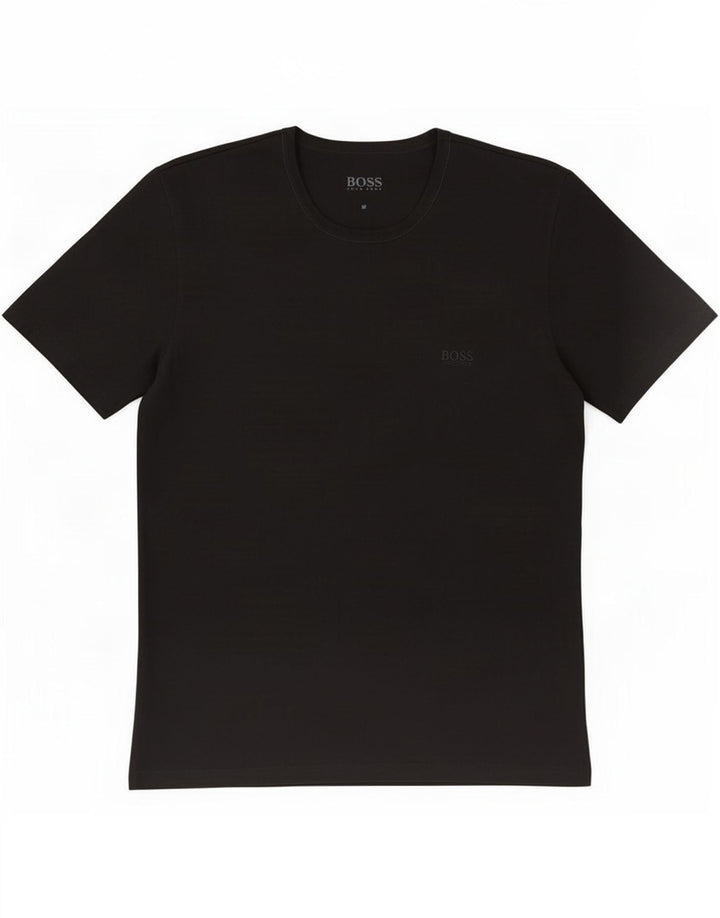 Мужская футболка Hugo Boss Top Medium Black Cotton