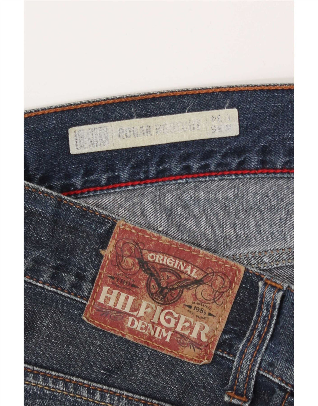 Мужские джинсы стандартного кроя Tommy Hilfiger Bootcut W36 L34, синий хлопок