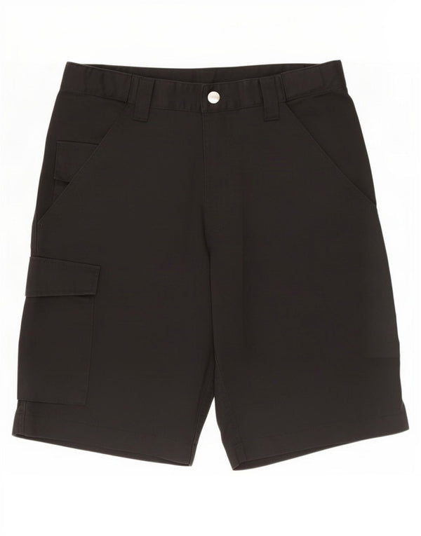 Мужские шорты-карго Russell Athletic Medium W30, черный полиэстер