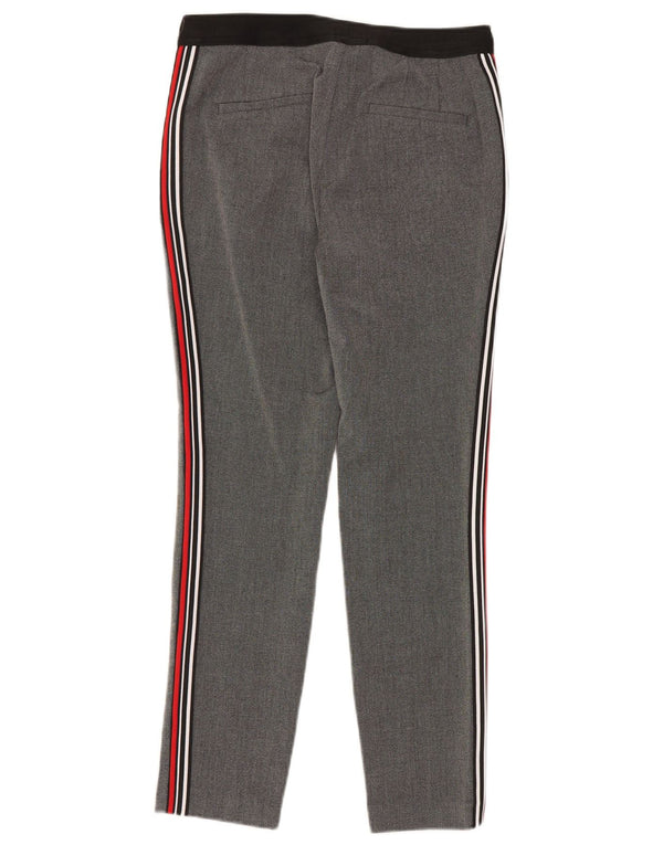 Женские узкие брюки чинос Zara Medium W28 L28 Серые