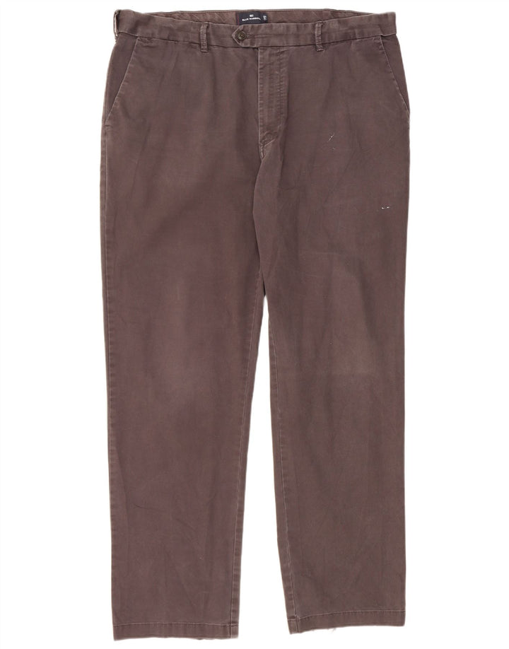 Мужские прямые брюки Marks & Spencer Blue Harbour W40 L33 коричневые