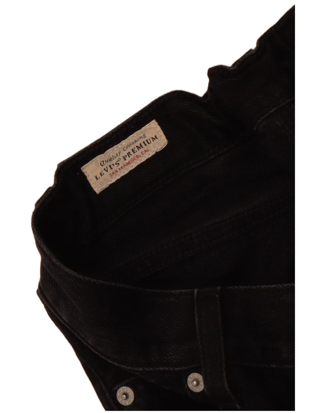 Женские широкие джинсы Levi's W26 L30 черные