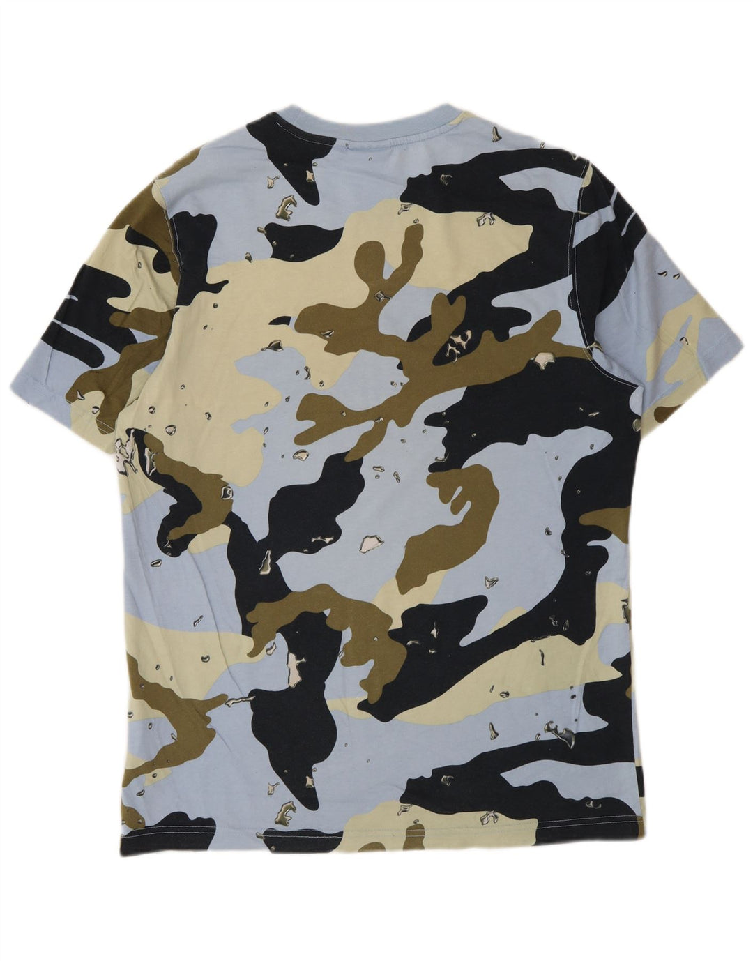 Мужская футболка Adidas Top Medium, разноцветный камуфляжный хлопок