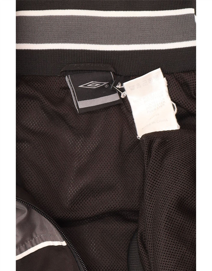 Umbro Мужской спортивный костюм с графическим рисунком, верхняя куртка, большой серый полиэстер с цветными блоками