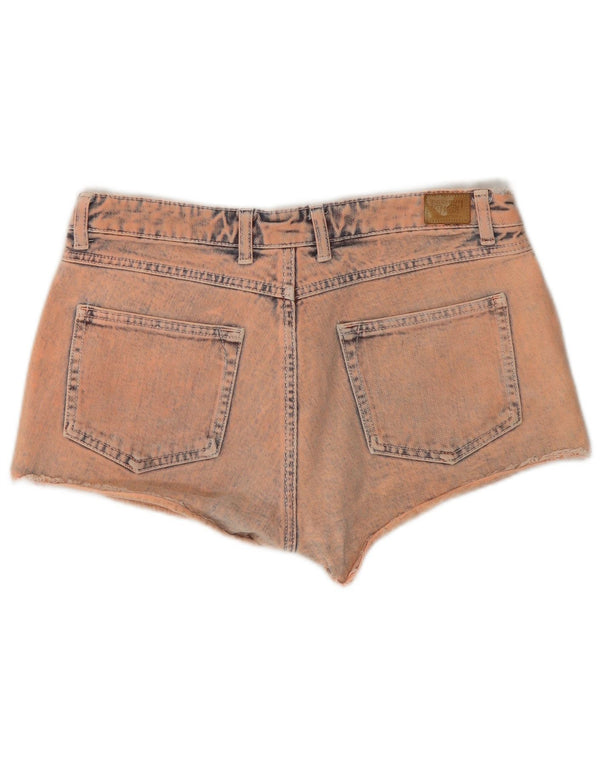 Женские джинсовые шорты Zara EU 40 Medium W30 Pink