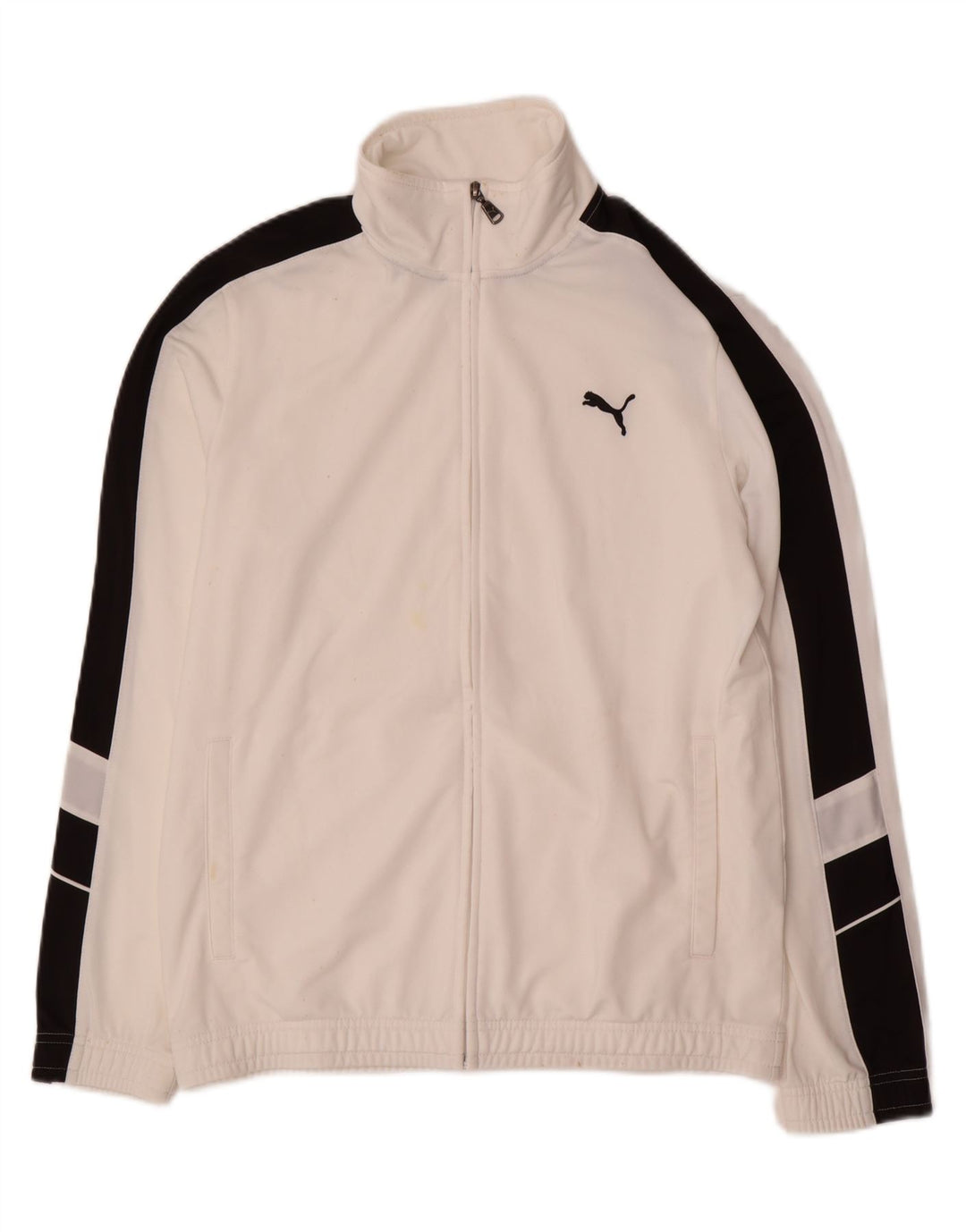 Мужской спортивный костюм Puma, верхняя куртка, маленький белый полиэстер