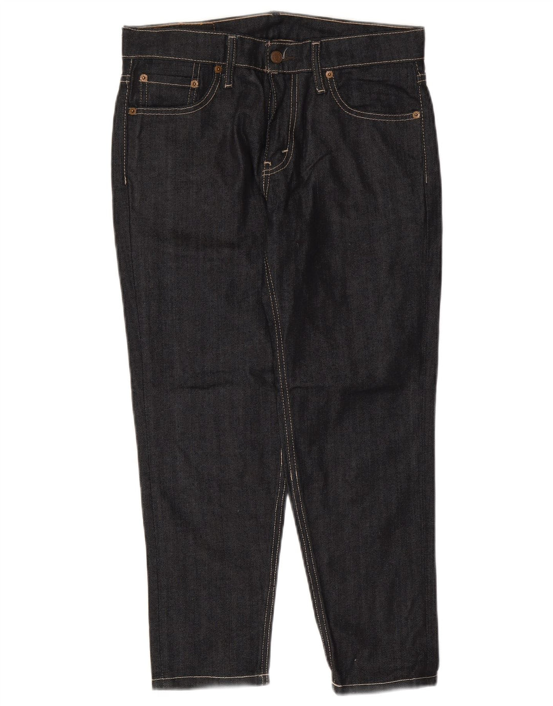 Женские укороченные джинсы LEVI'S 511 W30 L24 Темно-синие, хлопок