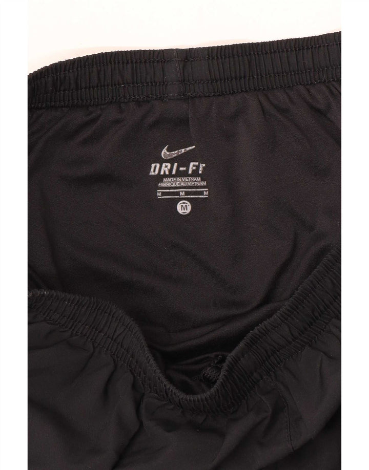 Женские спортивные шорты Nike UK 14, средние черные цветные блоки