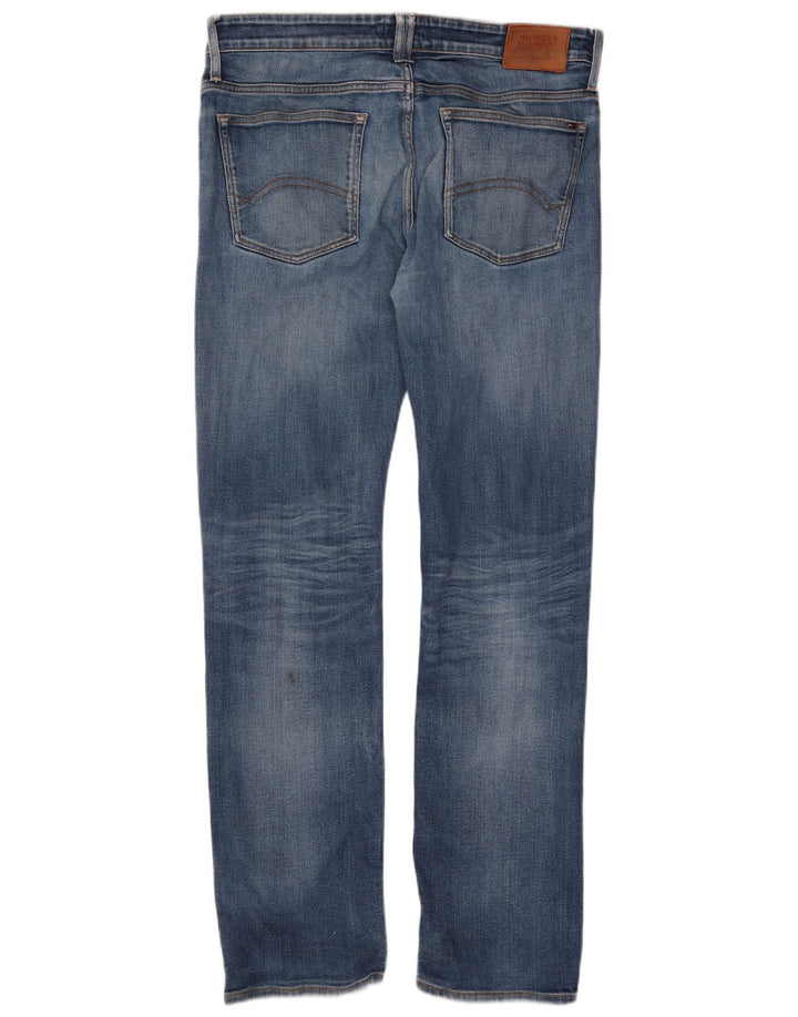 Мужские прямые джинсы Tommy Hilfiger W36 L34 синие, хлопок