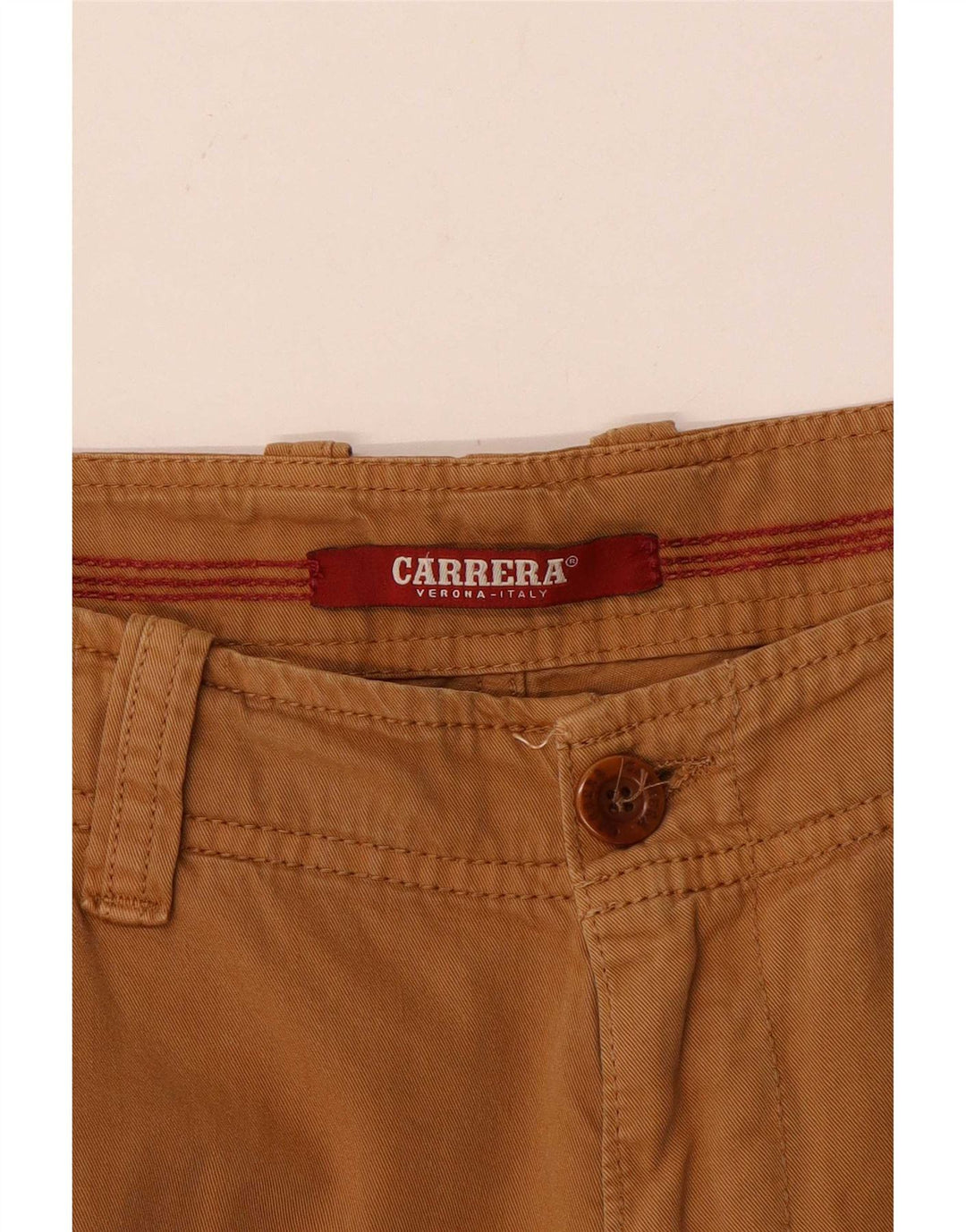 Мужские шорты карго Carrera W32 средние коричневые