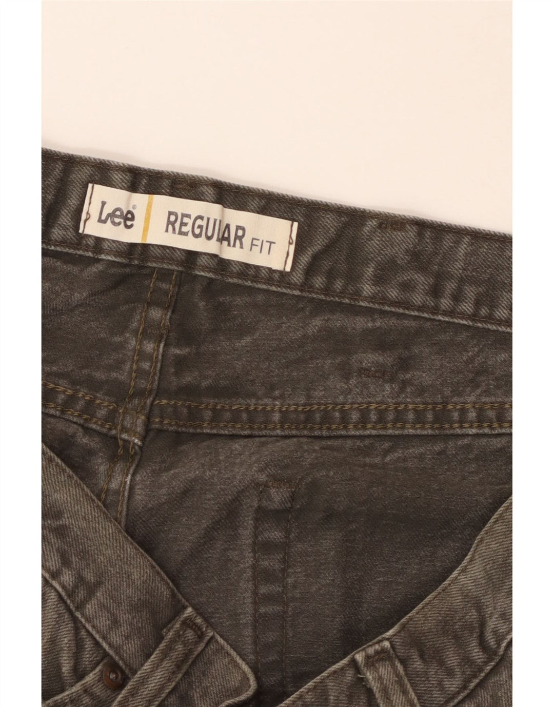 Мужские прямые джинсы Lee Regular Fit W38 L32 серые