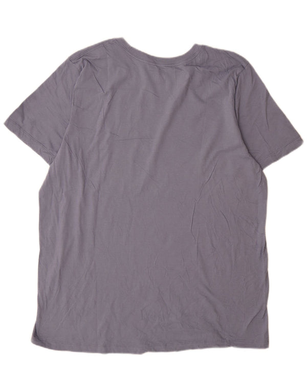 Мужская футболка с рисунком Nike Top XL, темно-синий, хлопок