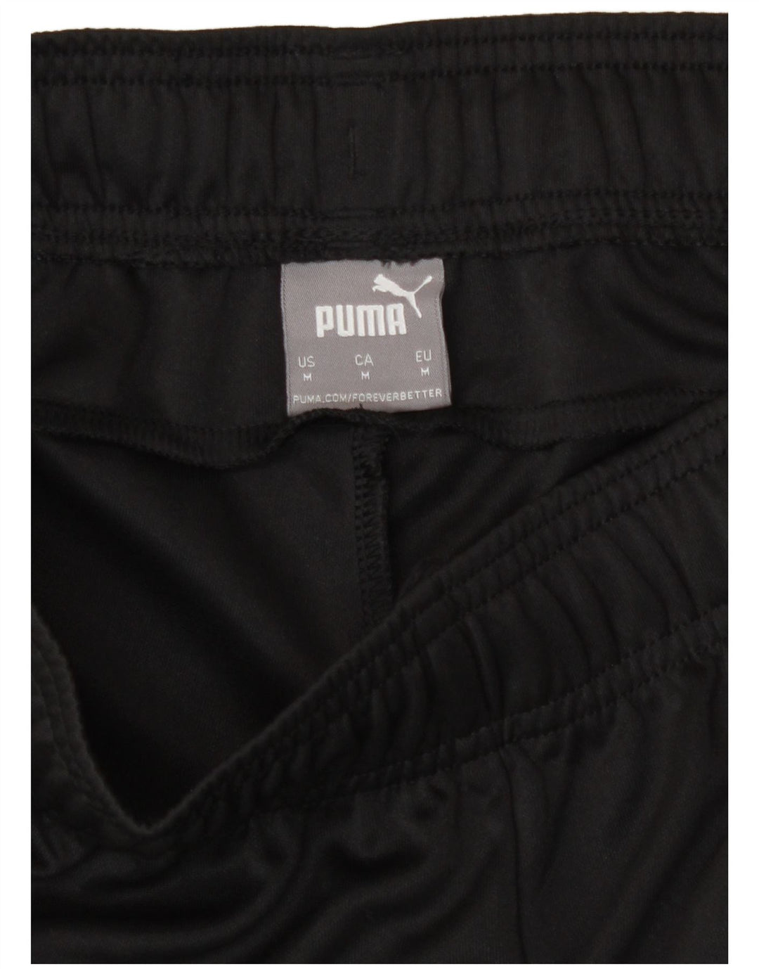 Брюки мужские спортивные Puma средние черные
