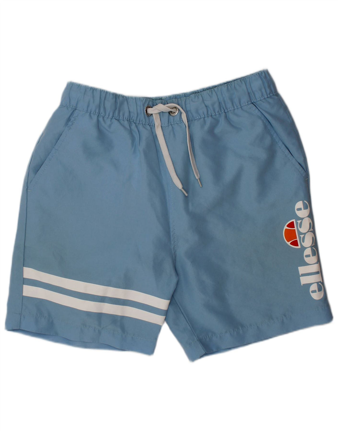 ELLESSE Плавательные шорты с рисунком для мальчиков 10-11 лет, синие, полиэстер