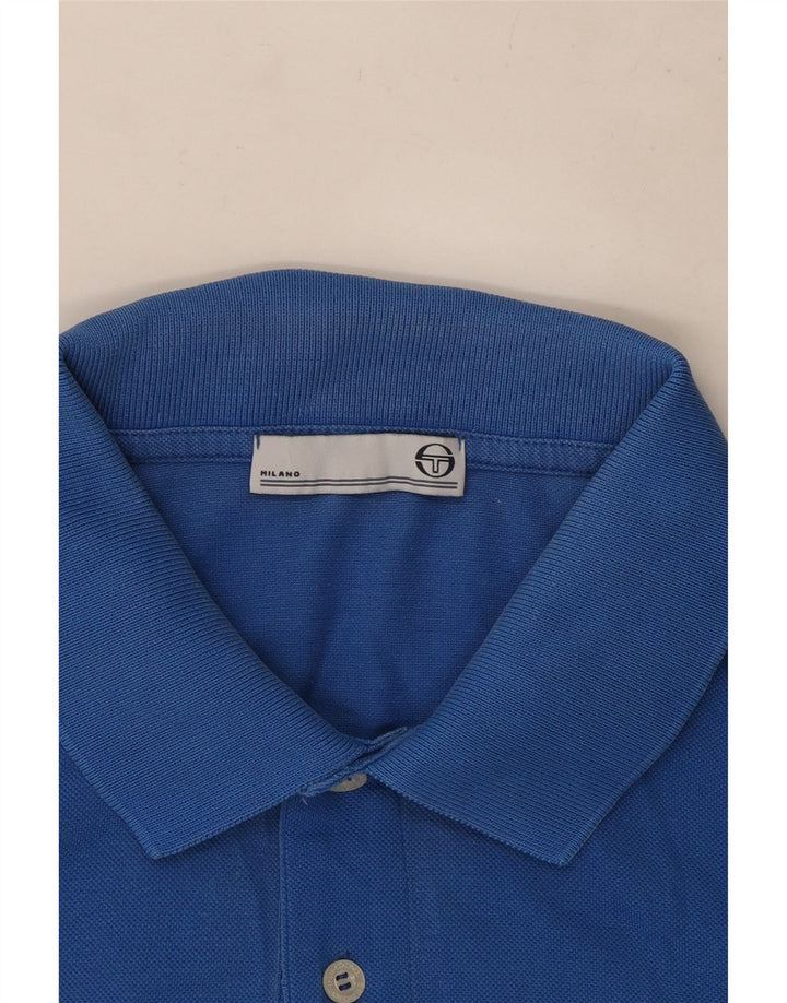 Мужская рубашка поло Sergio Tacchini Milano XL синяя