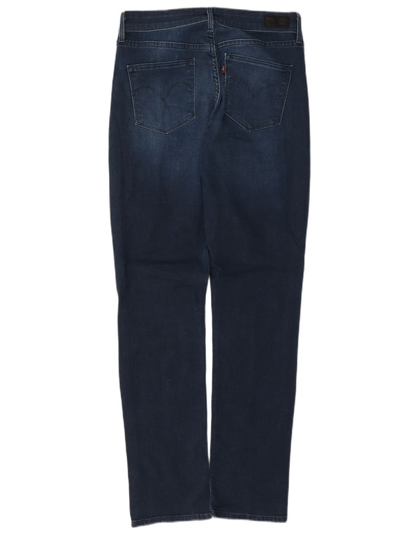 Женские узкие джинсы Levi's Demi Curve со средней посадкой W28 L32 Темно-синие хлопковые
