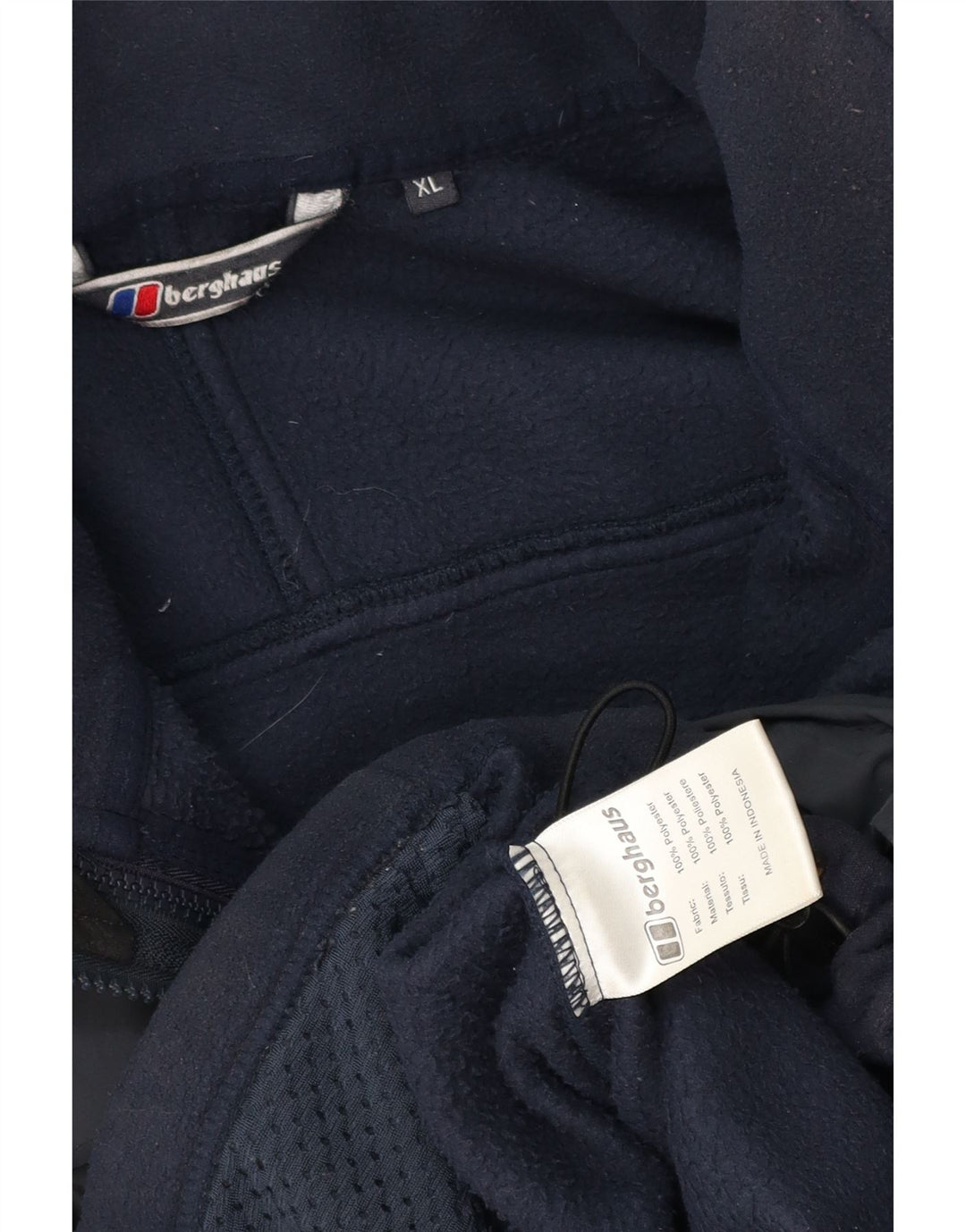 Мужская ветровка Berghaus UK 42 XL темно-синяя полиэстер