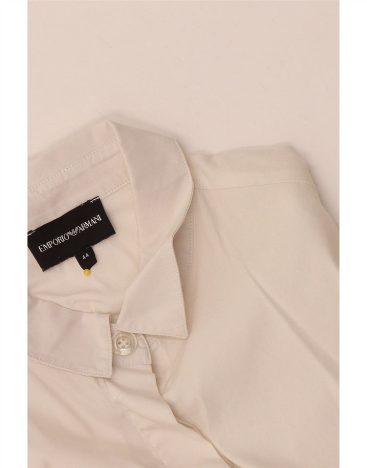 Рубашка женская деловая Emporio Armani IT 44 Medium White