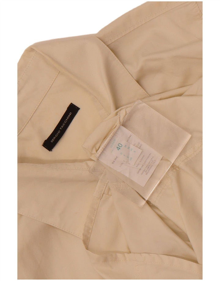 Женская рубашка Sergio Tacchini IT 40, маленькая, белый хлопок