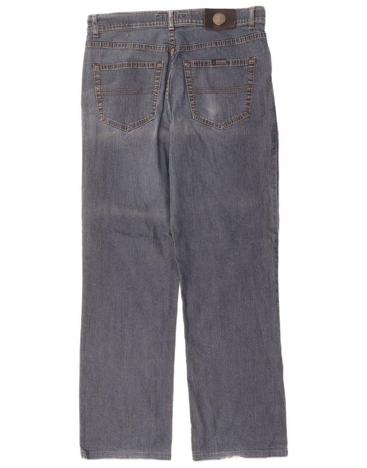 Мужские прямые джинсы Trussardi IT 49 Medium W33 L30 Синие, хлопок
