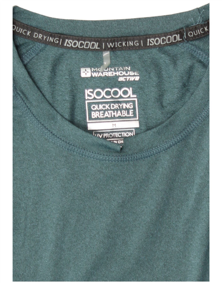 Мужская футболка Mountain Warehouse Top среднего синего цвета