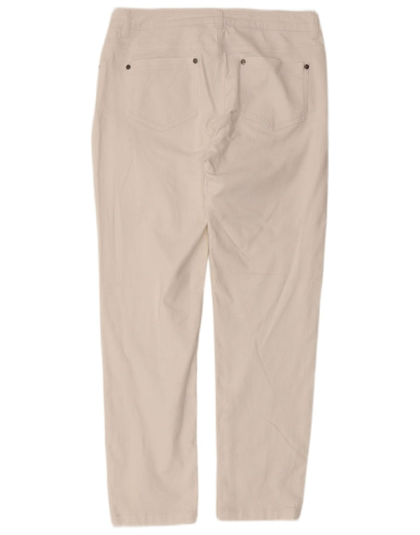 Женские прямые джинсы Hobbs UK 12 Medium W30 L27, белый хлопок