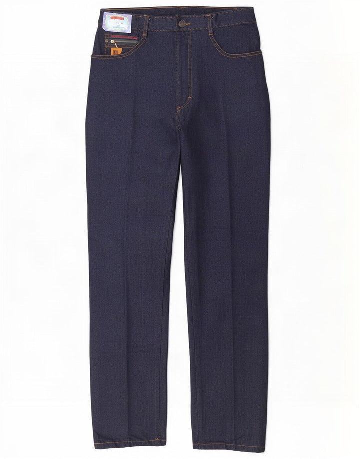Мужские прямые джинсы Pierre Balmain W34 L34 темно-синие, хлопок