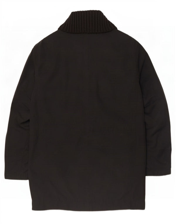 Мужское пальто Hugo Boss UK 42 XL, черный полиэстер