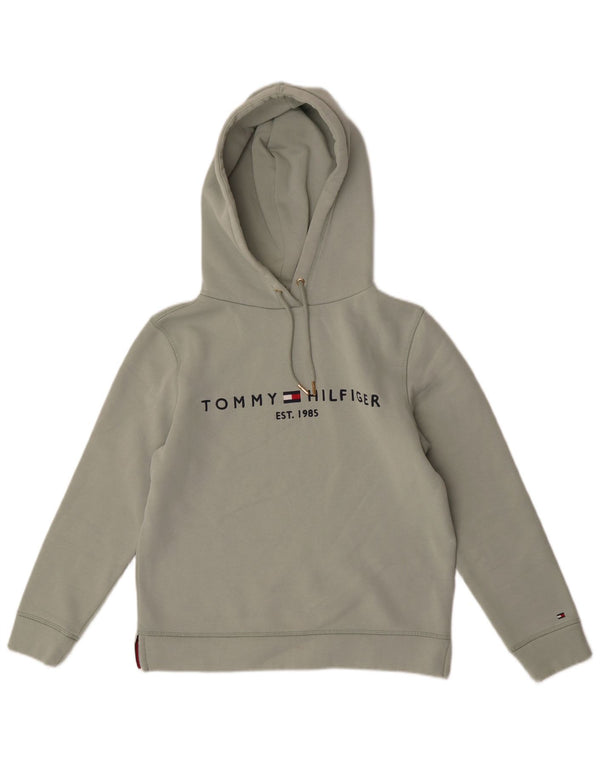 Женский джемпер с капюшоном Tommy Hilfiger UK 6 XS зеленый